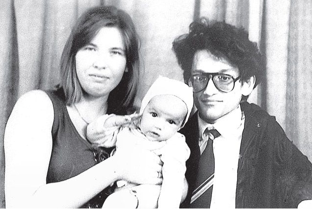 Гальего с женой Екатериной и дочерью Надеждой
