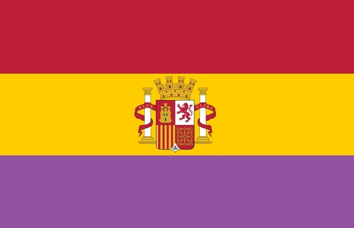 Флаг Второй Испанской республики