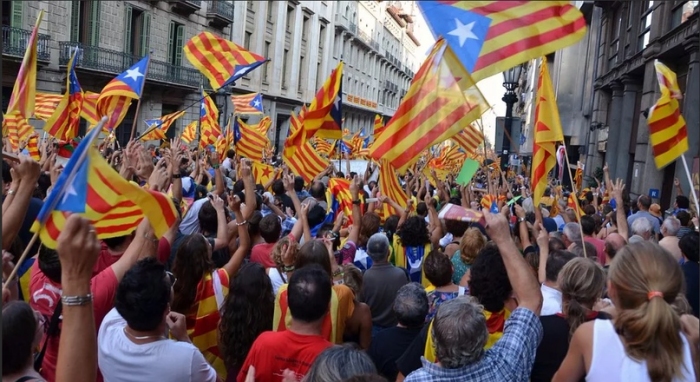 Демонстрации в Каталонии