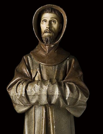 Педро де Мена. Святой Франциск.