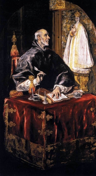«Святой Ильдефонс Толедский» (1607 г.)