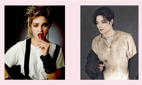 Чупа-чупс: Мадонна, Майкл Джексон