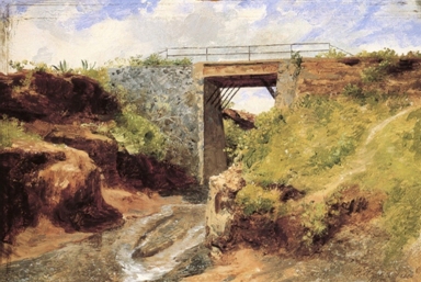 Puente de la Barranca del Muerto, 1898