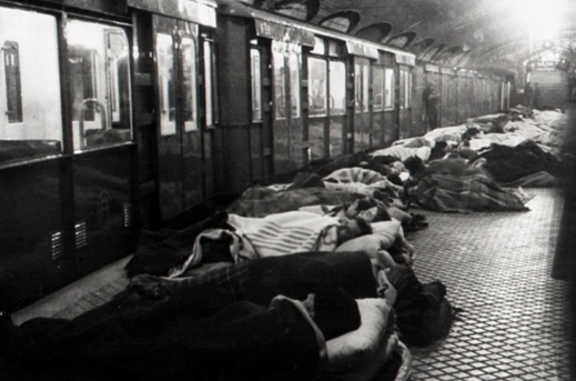 Мадридское метро, 1937 г.