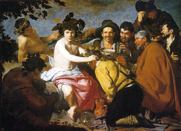 Диего Веласкес. «Пьяницы», 1629 г.