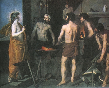 Диего Веласкес. «Кузница Вулкана» 1630 г.