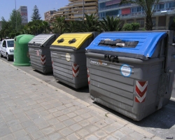 Разделение мусора в Испании